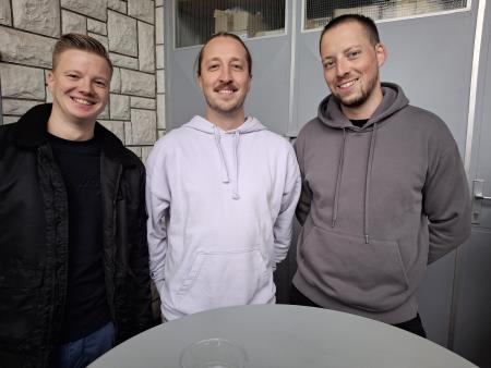 Za izvedbo veselega druženja in oživitev starih običajev so poskrbeli  Andraž Gerkman_Tim Zupan in Žiga Grilc